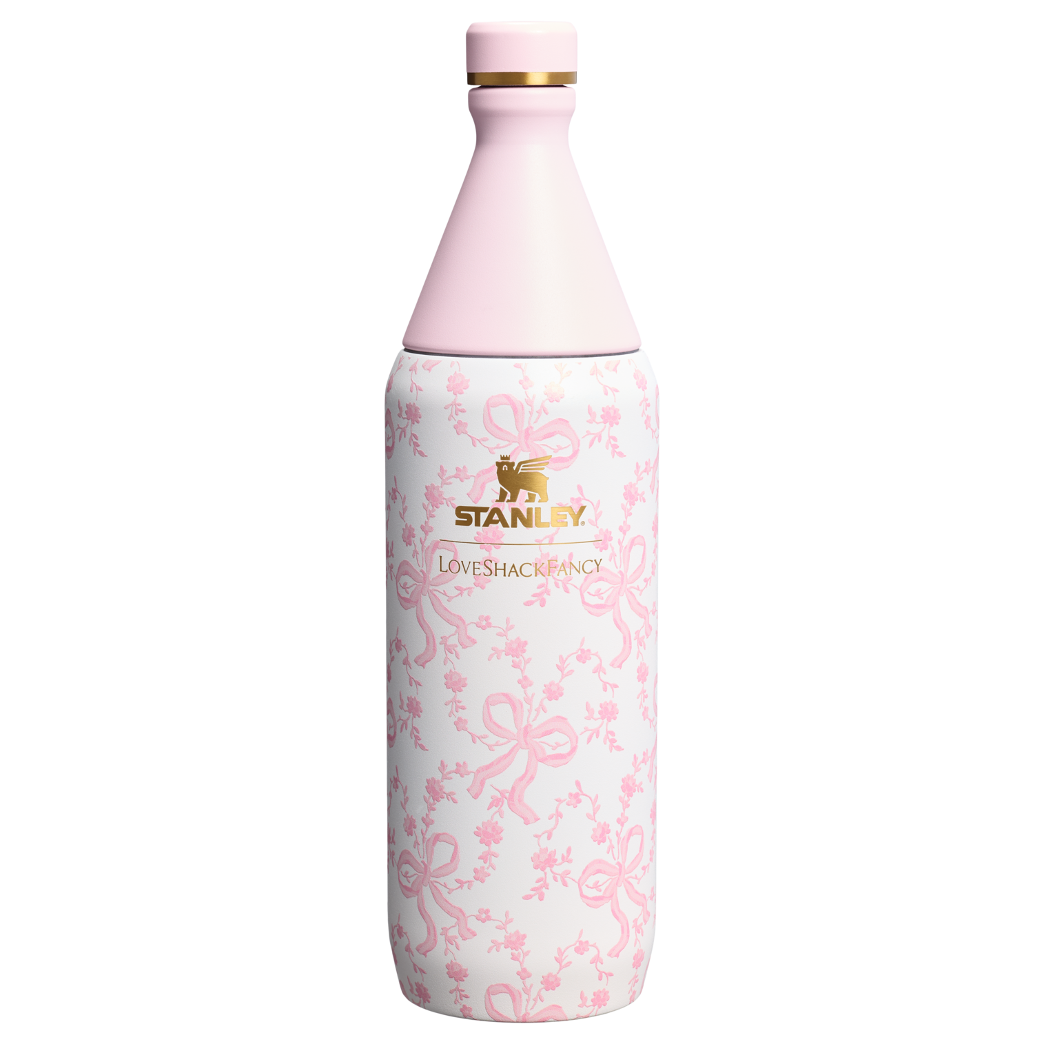 Stanley 1913 x LoveShackFancy Holiday All Day Slim Bottle | 34 OZ